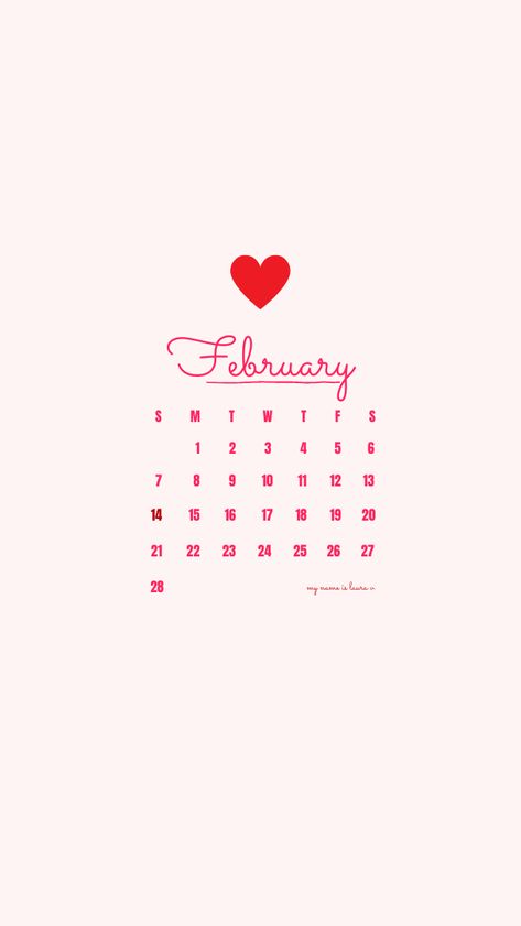 Cute calendar background wallpaper for phone with Valentine's Day theme #valentines #valentinesday #cute #simple #girly #kawai #heart #love #2021 #calendar2021 #february #february2021 Valentine Day Calendar, Day Wallpaper Aesthetic, Wallpaper Valentines Day, Wallpaper Valentines, Background Valentines Day, Wallpaper Hearts, Valentines Day Wallpaper, Valentine Wallpaper, February Wallpaper