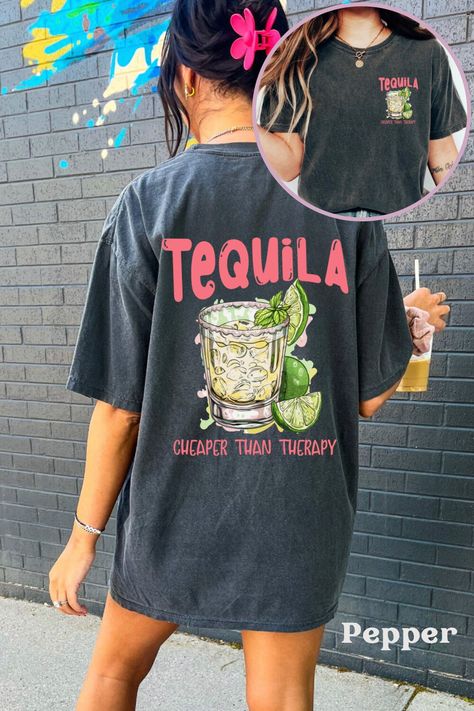 Tequila T Shirts, Bar Tshirts Design, Funny Tshirt Ideas, Funny Tshirt, Retro Tshirt Design, Cocktail Tshirt, Summer Tshirt Designs, Retro Shirt Design, Bar Shirt