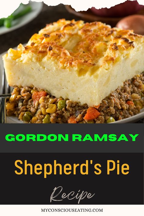 Shepherd’s pie on a plate Shepherds Pie Recipe Gordon Ramsay, Gordon Ramsay Dishes, Parmesan Crusted Steak, Best Shepherds Pie Recipe, Shepherd's Pie Recipe, Gordon Ramsay Recipe, Parmesan Cheese Potatoes, Shepards Pie, Roasted Beet Salad