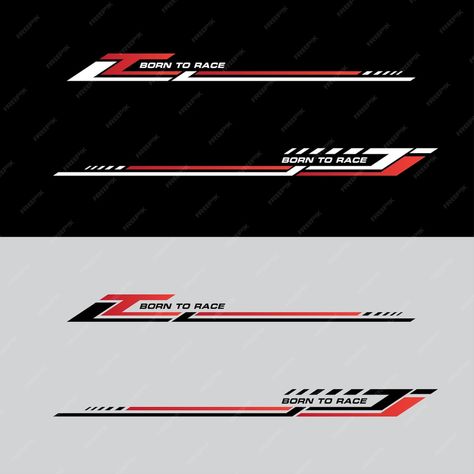 Premium Vector | Sport racing stripes car stickers modification body speed and drift vinyl decal templates Racing Car Design Ideas, Car Livery Design, Race Car Liveries, Race Car Design Graphics, Car Graphics Decals, Race Car Wrap Design, Car Racing Stripes Design, Car Vinyl Graphics, Blue Background Patterns