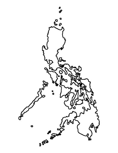 Philippines pattern. Use the printable outline for crafts, creating stencils, scrapbooking, and more. Free PDF template to download and print at http://patternuniverse.com/download/philippines-pattern/ Philippines Pattern, Map Of The Philippines, Philippines Tattoo, Small Stories For Kids, Belle Tattoo, Philippine Map, Coloring Crafts, History Drawings, Country Patterns