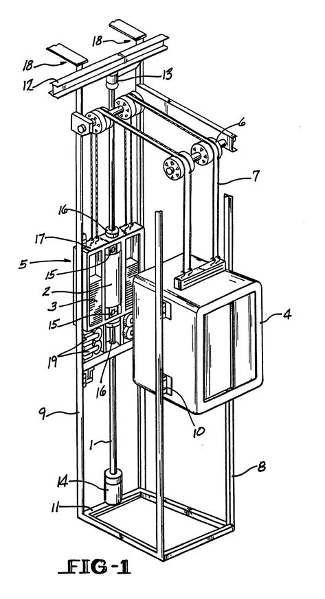 EP0372574A1 - Guide rail support structure for elevator system - Google Patents Floyd Leg, Attic Lift, House Lift, Stair Lift, Elevator Design, Mechanical Engineering Design, Lift Design, Electronics Projects Diy, Support Structure