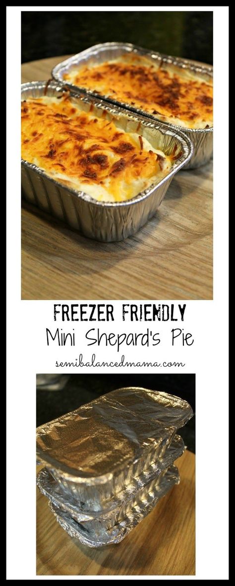 Freeze Ahead Meals, Shepard S Pie, Shepard's Pie, Good Shepard, Freezer Dinners, Freezer Friendly Meals, Freezable Meals, Freezer Meal Planning, Make Ahead Freezer Meals