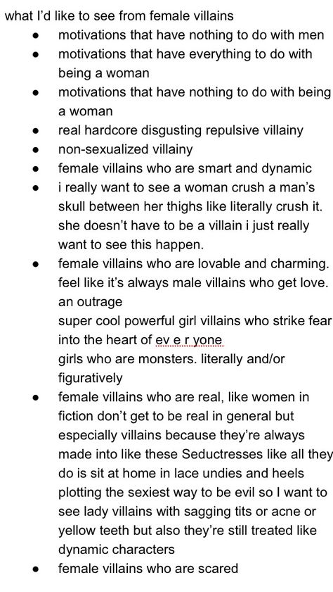 Avoiding Stereotypes In Writing, Female Dictator Aesthetic, Female Character Writing Tips, How To Write A Manipulative Villain, How To Write A Female Character, How To Write A Likeable Villain, Writing Villains Motivation, How To Write A Good Female Character, How To Write Female Characters