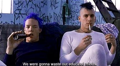 Slc Punk, Punk Baby, Trainspotting, Film Grab, Cartoon Shows, Film Stills, Grunge Aesthetic, Movie Quotes, Punk Fashion