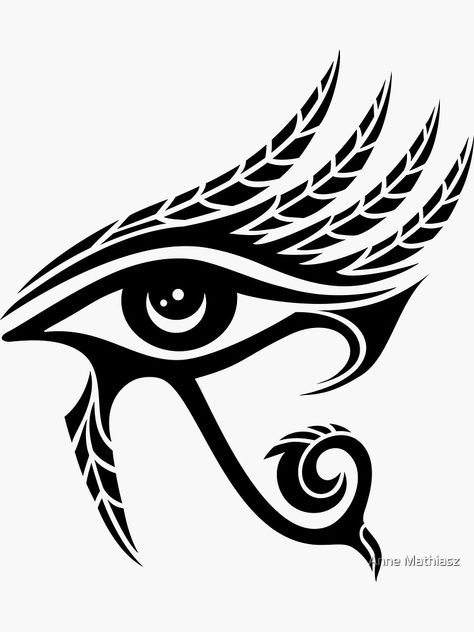 Tattoo Ideas Female Spiritual, Egyptian Eye Tattoos, Horus Tattoo, Anubis Tattoo, Realistic Eye Drawing, Egyptian Eye, Egypt Tattoo, Protection Symbols, Egyptian Tattoo