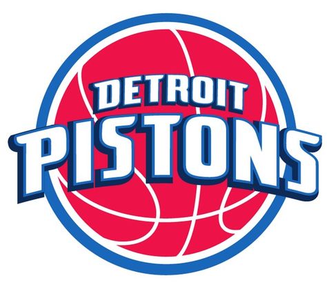 NBA Detroit Pistons Logo [EPS File] Piston Art, Pistons Logo, Detroit Vs Everybody, Nba Logos, Isiah Thomas, Basket Nba, Basketball Logo, Detroit Sports, Michigan Sports