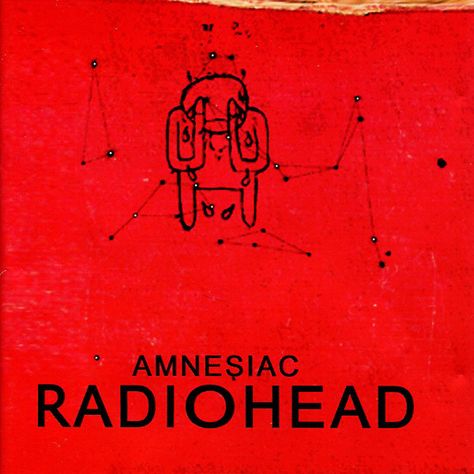 Radiohead Amnesiac, Radiohead Tattoo, Radiohead Poster, Hail To The Thief, Ok Computer, Cool Album Covers, Thom Yorke, Key To My Heart, Best Albums