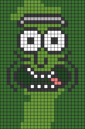 Crochet Rick And Morty, Rick And Morty Pixel Art, Looming Patterns, Funny Pixel Art, Art Crochet, Graph Crochet, Pixel Art Templates, Pixel Drawing, Patchwork Blanket