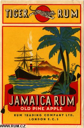 Rum Label, Rum Brands, Vintage Jamaica, Jamaican Art, Rum Bottle, Tiki Bar Decor, Tiki Lounge, Vintage Tiki, Matchbox Art