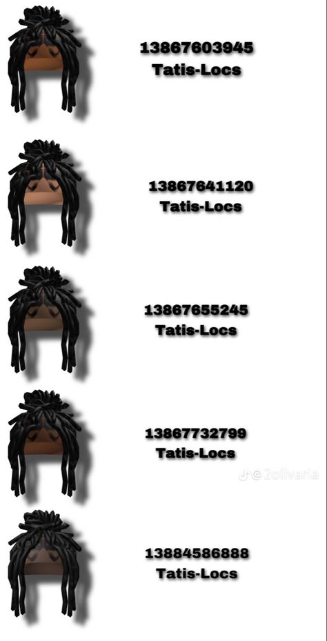 Codes For Hair, Roblox Hairs, Black Hair Id Roblox, Boy Codes, Barry Avenue Codes, Roblox Hair Codes, Roblox Baddie, Baddie Hair, Bloxburg Decals Codes Aesthetic