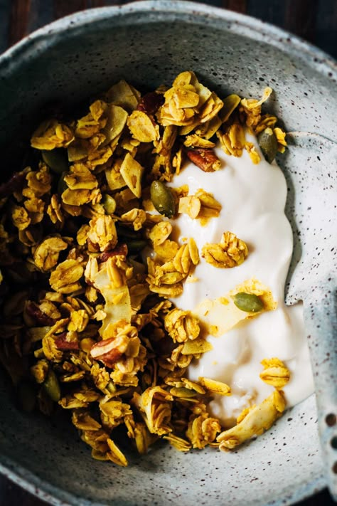 Ayurvedic Granola | Well and Full Ayurvedic Granola, Ayurveda Breakfast, Ayurvedic Breakfast Recipes, Ayurvedic Living, Ayurveda Healing, Yogi Food, Ayurvedic Breakfast, Ayurveda Diet, Ayurvedic Lifestyle