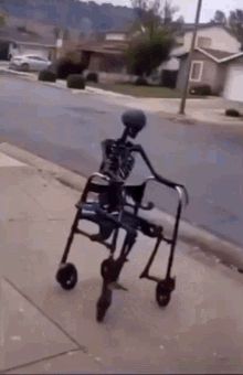 Wheelchair Meme, Skeleton Jokes, Silly Skeleton, Whatsapp Logo, Bangunan Minecraft, Wheel Chair, Vines Funny Videos, Funny Skeleton, Funny Short Clips