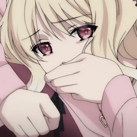 Yui Komori Pfp, Yui Komori Aesthetic, Yui Komori Icon, Subaru Sakamaki, Yui Komori, Diabolik Lovers, Diabolik, Rabbit Hole, Pink Aesthetic