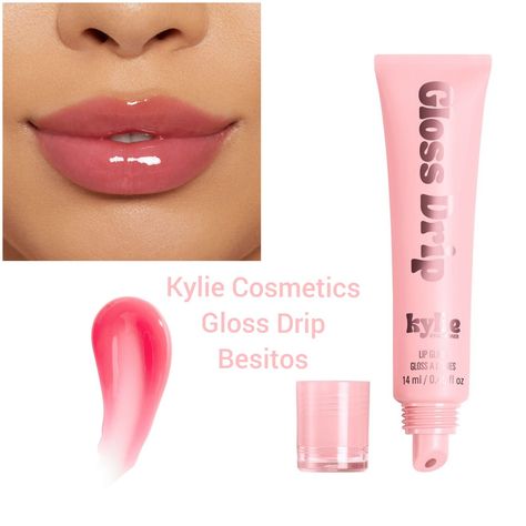 Kylie Cosmetics Gloss Drip, Kylie Gloss Drip, Gloss Drip, Kylie Gloss, Lip Combos, Kylie Jenner Lips, Kylie Skin, Dripping Lips, Fixing Spray