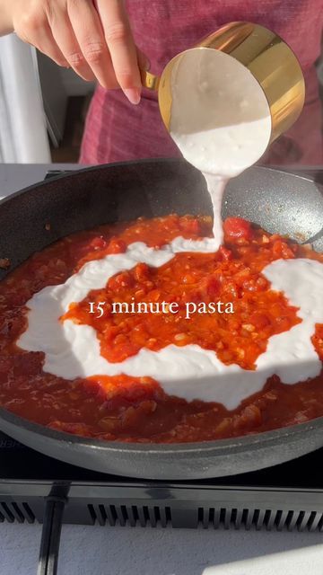 Carleigh Bodrug on Instagram: "🍝💖🔥15 Minute Rose Pasta With Broccolini featuring @TakeRootOrganics flavorful high-quality USDA Certified Organic Tomato Paste & Diced Tomatoes. #AD . 🥰If you’re not following @TakeRootOrganics yet - you should be! They’re a brand new high quality organic Roma tomato company. These are the MOST DELICIOUS canned tomatoes I’ve ever tried and so incredibly versatile from soups to stews to pasta. #TakeRootOrganics . 🍝RECIPE Serves: 4 From Start To Finish: 15 Minut Cold Tomato Pasta Recipes, Pasta With Canned Tomatoes, Carleigh Bodrug, Rose Pasta, Healthy Cream Cheese, Cream Cheese Pasta, Tomato Pasta Recipe, Roma Tomato, Canned Tomatoes