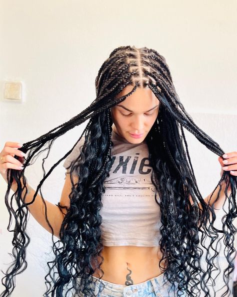 It’s just Pretty 🥰❤️ Beautiful Boho Braids Hairstyle . . . . #codite #bohostyle #coditecuextensii #boxbraids #coditeafro #braids #coditeimpletite #coditeafrobucuresti #braidsbucharest #afro #bohobraids #bucuresti #coditecolorate #extensiiafro #romania #extensiicrochet #hair #afrobraids #cornrowbraids #yarnhair #coditebucuresti #braidsbucuresti #boxbraidsbucuresti #bucharest #extensions #hairextensions #woolhairstyles #dreaduriinbucuresti #brisan_braids Boho Braided Hairstyles, Afro Braids, Boho Braids, Cornrows Braids, Box Braids, Hair Extensions, Braided Hairstyles, Boho Fashion, Braids