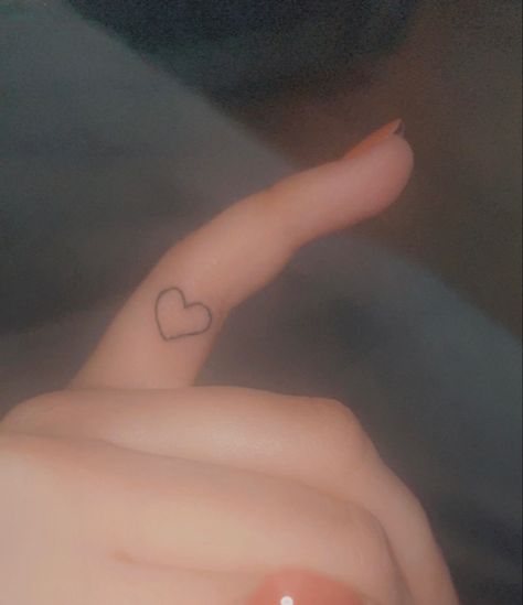 Tattoo Heart On Pinky Tattoo, Heart Pinky Tattoo, Pinky Tattoo, Love Heart Tattoo, Heart Tattoo, Heart On, Tattoo On, Infinity Tattoo, Pink Heart