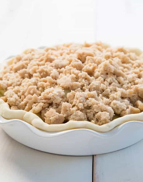 Gluten Free Dutch Apple Pie, Simple Pie Crust, Apple Crisp Pie, Apple Pie Crust, Simple Pie, Dutch Apple Pie Recipe, Gluten Free Apple Pie, Tarte Vegan, Apple Crumble Pie