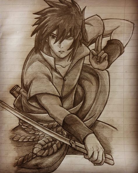 Grigorije's drawing of Sasuke #naruto #anime #drawings #sasuke Anime Drawing Sasuke, Sasuke Drawings, Sasuke Uchiha Sketch, Sasuke Sketch, Sasuke Drawing, Hard Drawings, Sasuke Naruto, Naruto Sketch Drawing, Naruto Sketch