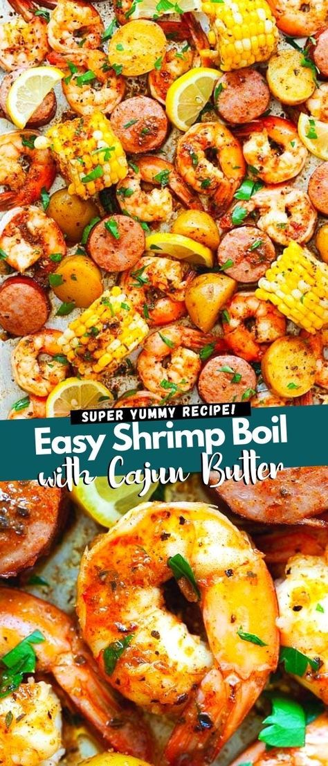 Shrimp Boil Seasoning, Cajun Shrimp Boil Recipe, Easy Shrimp Boil Recipe, Easy Shrimp Boil, Cajun Butter Sauce, Easy Cajun Shrimp, Shrimp Boil Party, Cajun Shrimp Boil, Cajun Seafood Boil