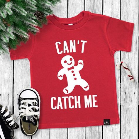 CAN'T CATCH ME Gingerbread Man Boy's Christmas T-shirt, kids Christmas shirts, Christmas shirts for boys, Gingerbread boys Christmas shirt Christmas t shirt #christmastshirt T shirt #tshirt t-shirt #t_shirt t shirts #tshirts t-shirts #t_shirts T shirt design #tshirtdesign T-shirt designs #t_shirtdesign T shirts designs #tshirtsdesigns 4.10 Boy Christmas Shirts For Kids, Kids Christmas Tshirts Ideas, Funny Kids Christmas Shirts, Christmas T Shirt Design Ideas, Kids Christmas Shirt Ideas, Kids Christmas Shirts Vinyl, Boys Christmas Shirts, Christmas Shirts For Boys, Kids Christmas Shirts