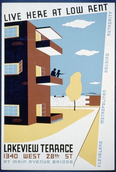 Work Projects Administration Poster Collection (Library of Congress) Zombie Proof House, Low Income Housing, Works Progress Administration, Wpa Posters, Free Canvas, Buy Wall Art, National Park Posters, Library Of Congress, Lake View