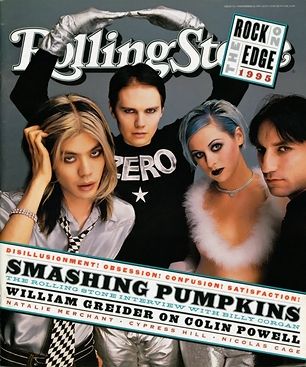 Smashing Pumpkins on the November 16, 1995 cover. #longreads D'arcy Wretzky, Rolling Stone Magazine Cover, Natalie Merchant, Pumpkin Smash, Billy Corgan, Rolling Stone Magazine, Tori Amos, Pumpkin Roll, Rolling Stones Magazine