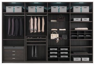 Simply Wardrobes - modern - Bedroom - Other Metro - Wokai Design Inside Wardrobe Storage Ideas, Cupboard Inside Design, Wardrobe Inside Design Storage, Beds Night, Wardrobe Inside Design, Wardrobe Internal Design, Cabinet Colours, Clothes Cabinet, Clothing Wardrobe