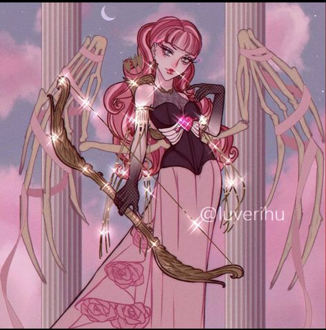 Cupid Drawing, Cosplay Idea, High Characters, Arte Monster High, Oc Design, Monster High Pictures, Monster Prom, Arte Van Gogh, Monster High Art