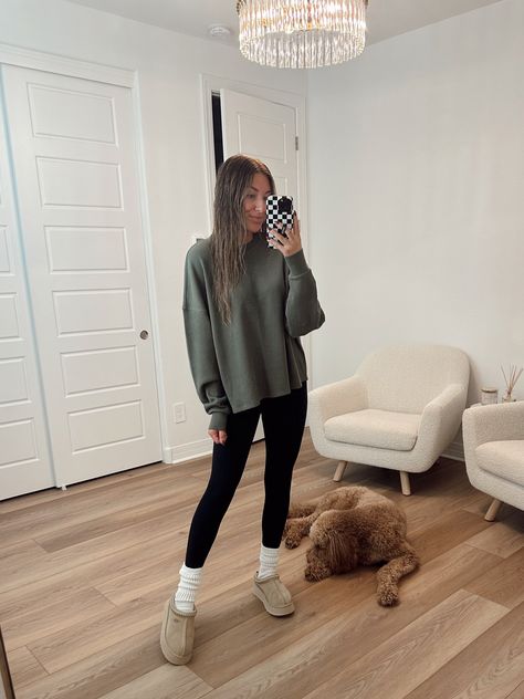 Long-Sleeve Oversized Waffle Tee curated on LTK Long Sleeve Tee Outfit, Waffle Tee, Waffle Shirt, Tee Outfit, Outfit Inspo Fall, Shirt Sale, Fall Outfit, Comfy Outfits, Printed Shirts