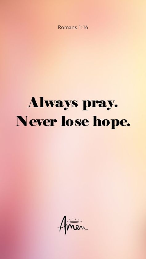 Without faith it is impossible to please Him, for he who comes to God must believe that He is and that He is a rewarder of those who seek Him” (Hebrews 11:6 NASB). Always Pray Never Lose Hope, Prayer Of Faith, Spiritual Uplifting Quotes, Wallpapers Christian, Women Bible Study, Rediscover Yourself, Romans 1 16, Hebrews 11 6, Living For God