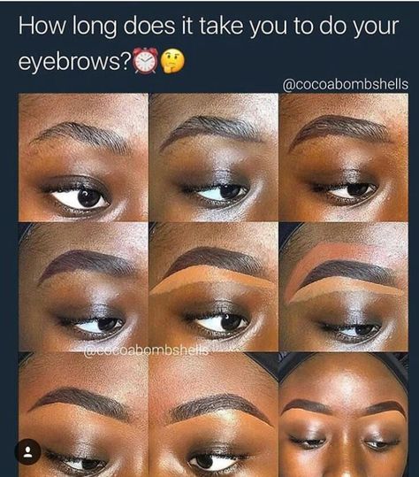 Too long African Makeup, Glitter Makeup Tutorial, Best Makeup Tutorials, Everyday Makeup Tutorials, Makeup 101, Eyebrow Makeup Tips, Makeup For Black Skin, Brown Skin Makeup, Beauty Make-up