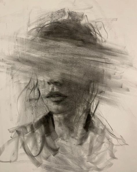 Josh Hernandez on Instagram: “The Memories We Had Are Nothing But A Blur — 18x24” [45.72 x 60.96 cm] Link in bio to view available work” Josh Hernandez, Mad Charcoal, Memory Artwork, Charcoal Artwork, Gcse Art Sketchbook, A Level Art Sketchbook, Arte Grunge, Meaningful Drawings, Deep Art