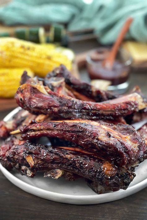 Beef Grilling Back Ribs, Beef Ribs Recipe Grills, Grilled Beef Ribs Recipes, Beef Back Ribs Grilled, Grill Beef Ribs, Beef Ribs On The Grill, Bbq Beef Ribs On The Grill, Fall Off The Bone Ribs On The Grill, Grilling Beef Ribs On Charcoal Grill