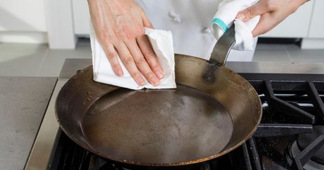 I Love My Carbon-Steel Skillet. Why Did I Wait Five Years to Season It? | America's Test Kitchen Carbon Steel Skillet, Best Wok, Carbon Steel Pan, Paella Pan, Stainless Steel Pans, Nonstick Skillet, America's Test Kitchen, Iron Skillets, Americas Test Kitchen