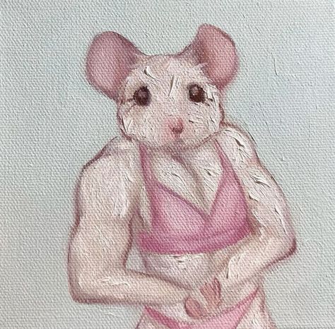 Coquette Animals, Paintings Cute, Doodles Cute, Unusual Animal Friendships, Animal Friendships, Whimsical Creatures, Alluka Zoldyck, Animals Painting, Arte Peculiar