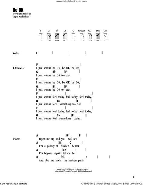 Ukulele Chords Songs, Ingrid Michaelson, Thinking Out Loud, Carole King, Ukulele Songs, Ukulele Chords, Free Sheet Music, Kids Songs, The Way You Are