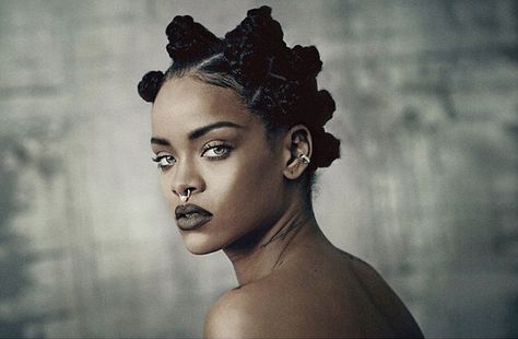 American Hairstyles For Women, African American Hairstyles For Women, Rihanna Music Videos, Rihanna Anti, American Hairstyles, Bantu Knots, Hair Healthy, Black Hair Care, African American Hairstyles