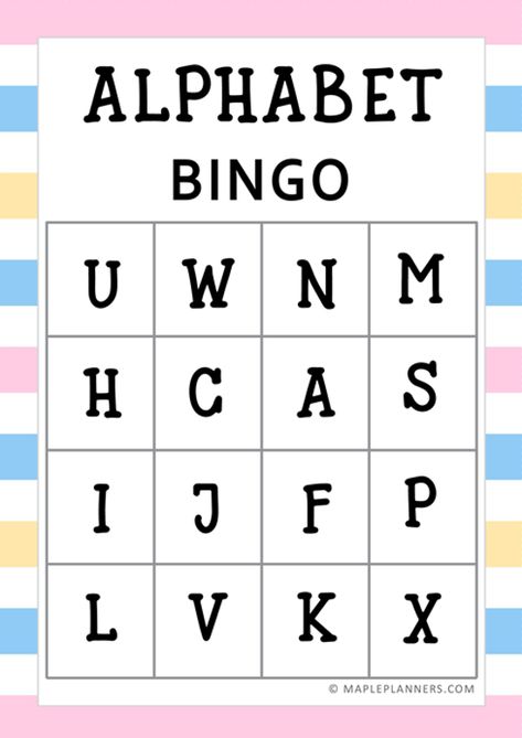 Abc Bingo Printable, Abc Bingo Cards Free Printable, Letter Bingo Printable Free, Alphabet Bingo Printable Free, Letter Bingo, Abc Bingo, Bingo Printable Free, Custom Bingo Cards, Bingo Card Generator