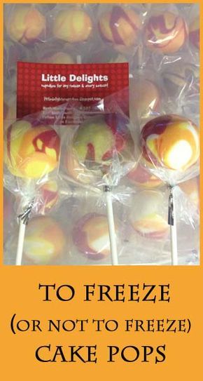 When and How to Freeze Cake Pops | Little Delights Savory Cake Pops, Cake Pop Storage, Freeze Cake Pops, Freeze Cake, Cake Pops Ideas, Frozen Cake Pops, Cake Cake Pops, Cake In A Can, Wedding Cake Pops