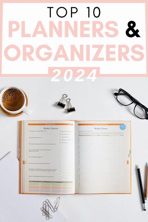 The Best Planners And Organizers For 2024 weeklyfinancialplanner #collegeplanner #digitalplannerfree. Best Daily Planner Organizers, Work Planner Organization Business, 2024 Life Planner, 2024 Planner Setup, Best Work Planner, 2024 Journal Planner, Weekly Planning Ideas, 2024 Daily Planner, 2024 Monthly Planner