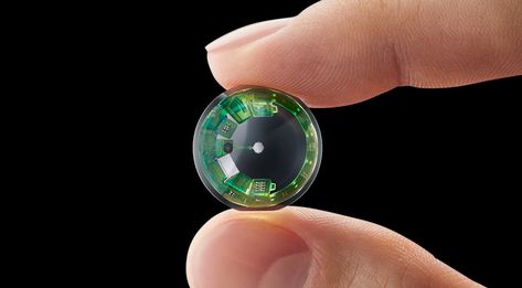 Mojo Vision Details Its First Smart Contact Lens | ExtremeTech Smart Contact Lenses, The Metaverse, Contact Lens, Led Display, Contact Lenses, Augmented Reality, Wordpress Blog, Lenses, Rings For Men