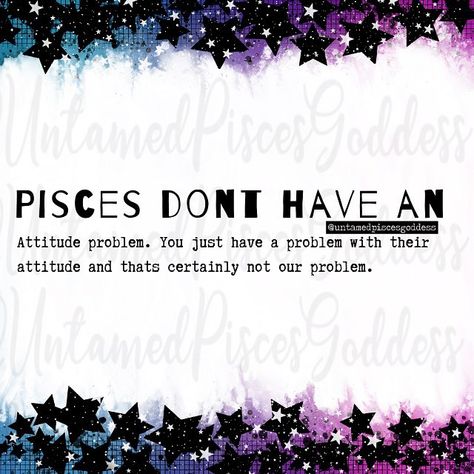 UntamedPiscesGoddess on Instagram: “It’s official. You’ve been warned! *snaps fingers*🤣😂 . #piscesgoddess #teampisces #pisces #attitude #mondaymood” Pisces Attitude, Idgaf Quotes, Signs Horoscope, Pisces Quotes, Trend Forecast, Pisces Facts, Zodiac Signs Horoscope, Personality Type, Sun Sign