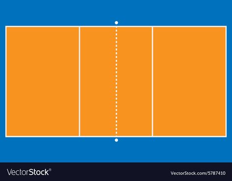 Volleyball Court Drawing, Volleyball Ground, Volleyball Court Diagram, Blue Volleyball, Volleyball Drawing, Court Pictures, Volleyball Court, Ivy League Schools, Volleyball Net