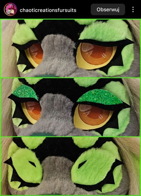 Diy Fursuit, Fursuit Eyes Ideas, Fursuit Eyes, Fursuit Tutorial, Fursuit Head, Cosplay Tutorial, Cosplay Diy, Cool Art Drawings, Color Theory