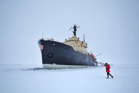 Visit Kemi Finland - check out my adventures in Finnish Lapland on the icebreaker Sampo in Kemi and sleeping in my first snow hotel. Icebreaker Ship, Kemi Finland, Snow Hotel, Whale Fall, Ice Ocean, Wanaka New Zealand, Explorer Yacht, Finnish Lapland, Icebreakers