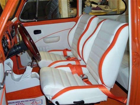 Bug Interiors Gallery | VW Bug Interior | Volkswagen Beetle Interiors | Sewfine Interior Products Vw Beetle Accessories Interiors, Volkswagen Beetle Interior, Bug Interior, Vw Beetle Accessories, Beetle Interior, Vw Bug Interior, Boat Upholstery, Volkswagen Beetle Convertible, Volkswagen Bug