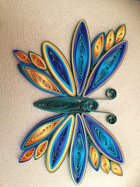 Quilling Butterflies, Quilled Animals, Quilling Butterfly, Diy Quilling Crafts, Quilling Flower Designs, Quilled Christmas, Quilling Animals, Arte Quilling, Paper Quilling Tutorial