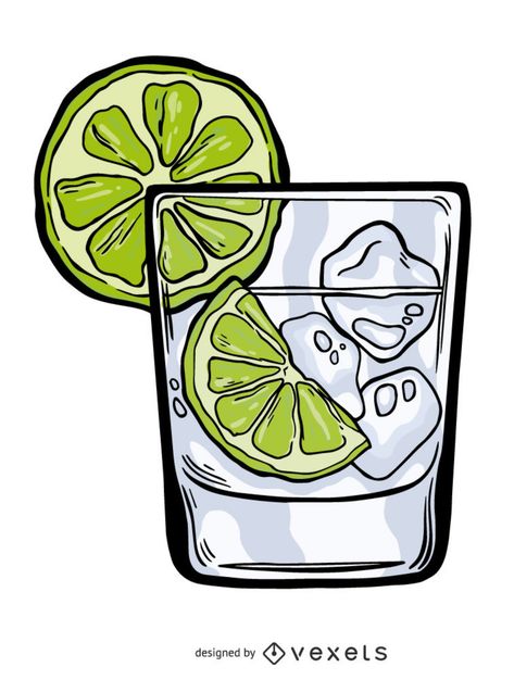 Having a drink? Or two? Check out this Gin Tonic illustration design, perfect for bars. Design available for commercial and promotional use, great for logos, business cards, presentations, motion graphics and more! A Drink Drawing, Drawings Of Drinks, Gin And Tonic Tattoo, Gin Tonic Tattoo, Drink Art Illustration, Aesthetic Drinks Drawing, Drink Drawing, Bar Illustration, Drinks Line Art